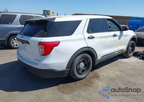 2021 Ford Police Interceptor из США, поврежденный, VIN 1FM5K8AB9MGC00317